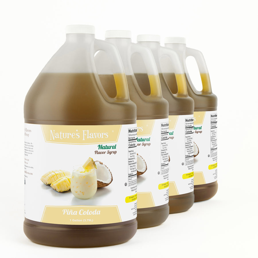 Pina Colada Coffee Syrup, Natural