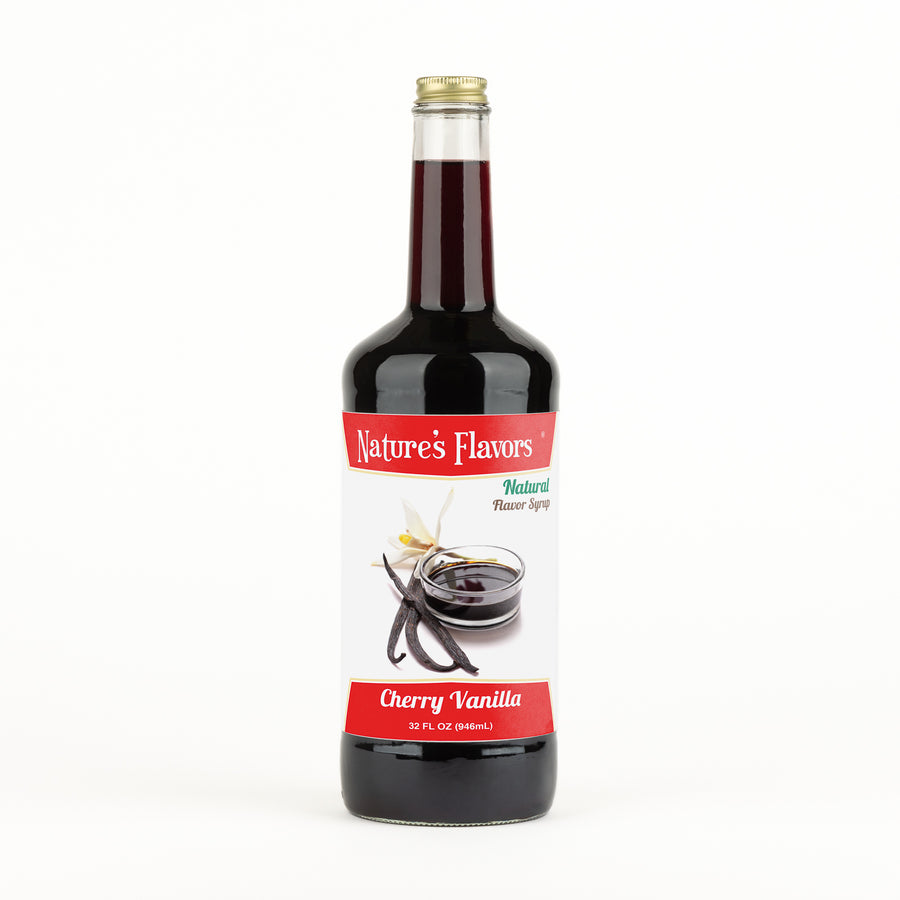 Cherry Vanilla Syrup, Natural