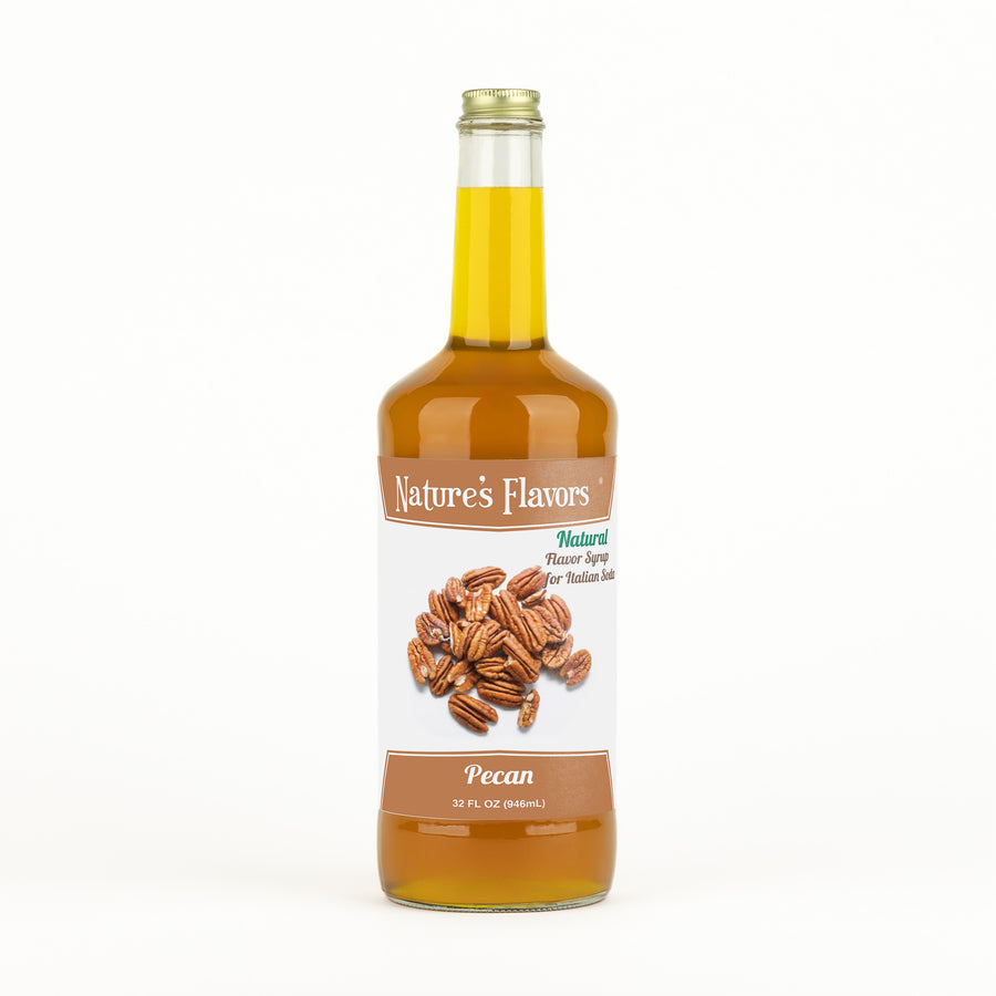 Pecan Italian Soda Syrup, Natural