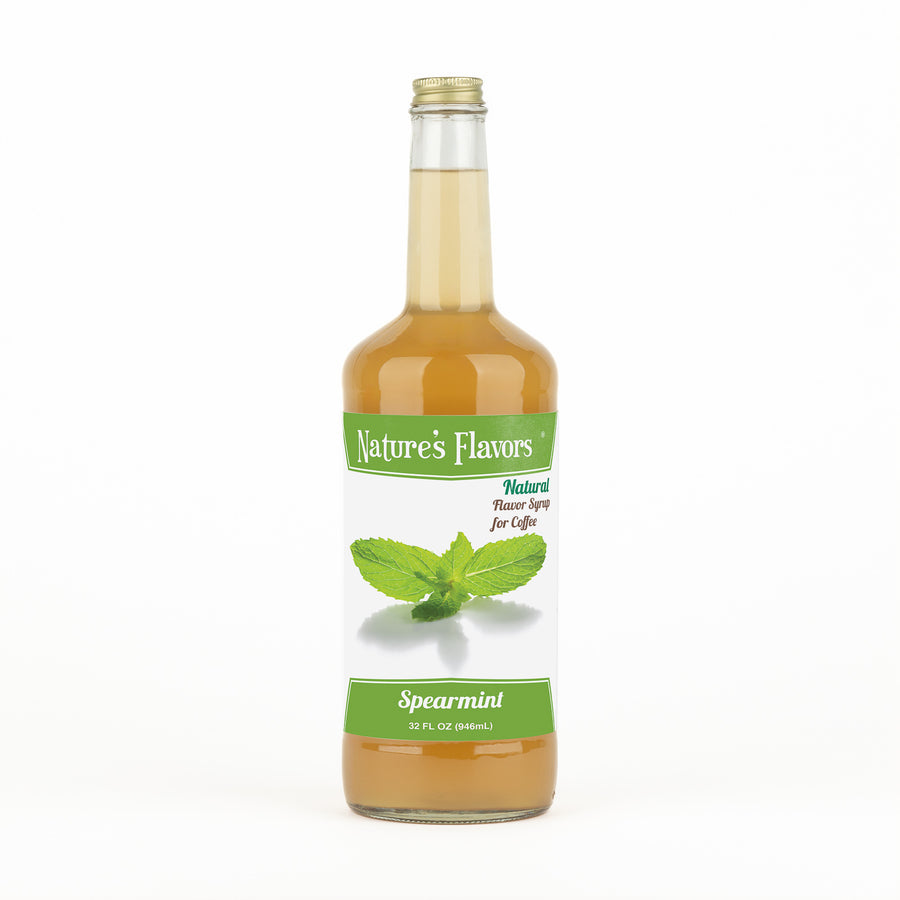 Spearmint Coffee Syrup, Natural