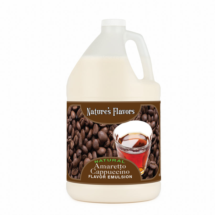 Amaretto Cappuccino Flavor Emulsion for High Heat Applications