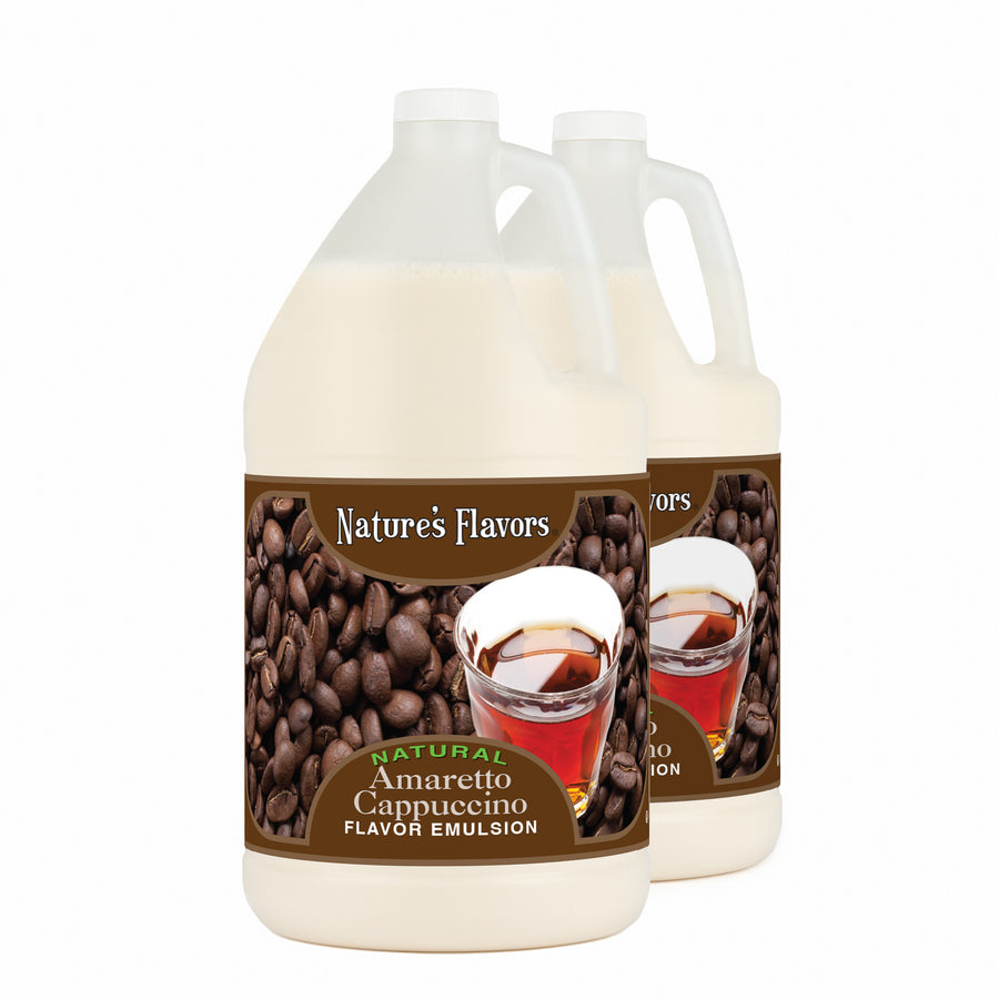 Amaretto Cappuccino Flavor Emulsion for High Heat Applications