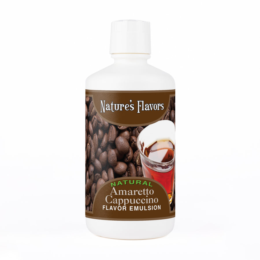 Amaretto Cappuccino Flavor Emulsion for High Heat Applications