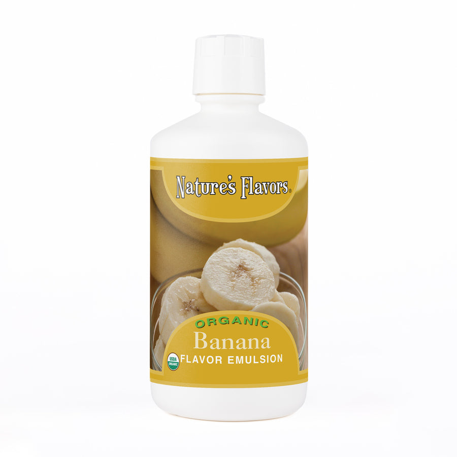 Banana Flavor Emulsion for High Heat Applications, Organic