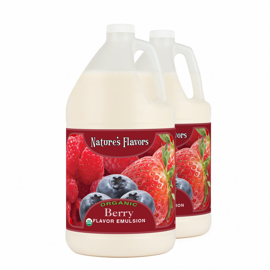Berry Flavor Emulsion for High Heat Applications, Organic