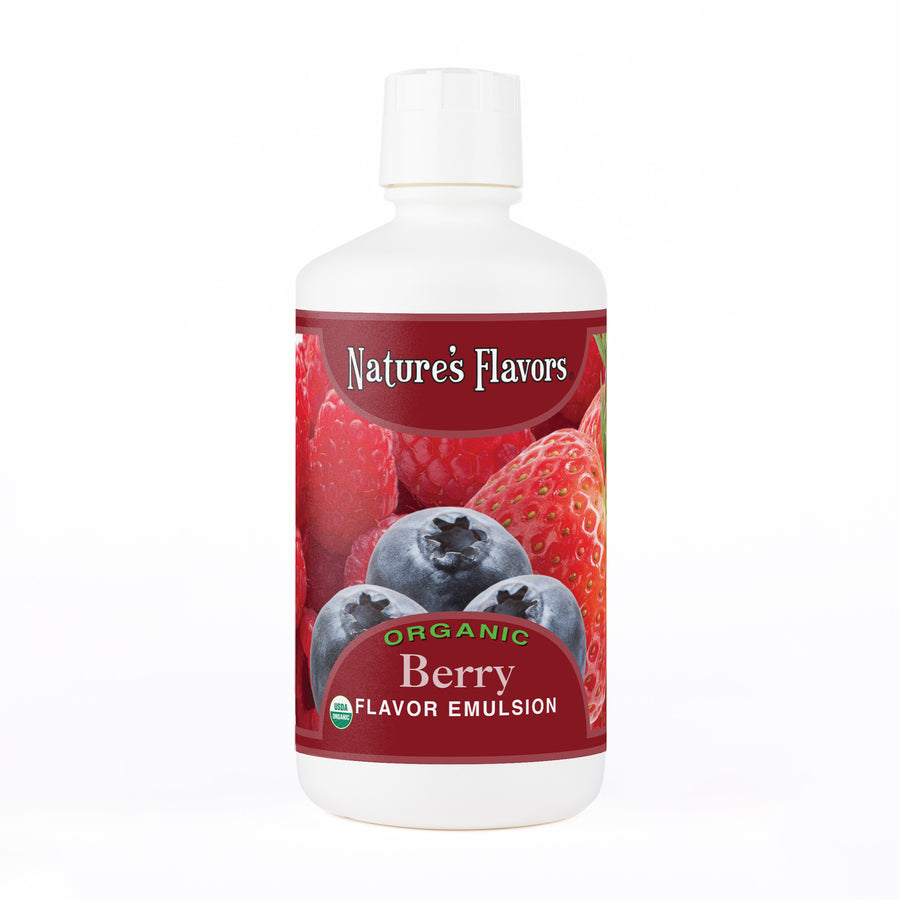 Berry Flavor Emulsion for High Heat Applications, Organic