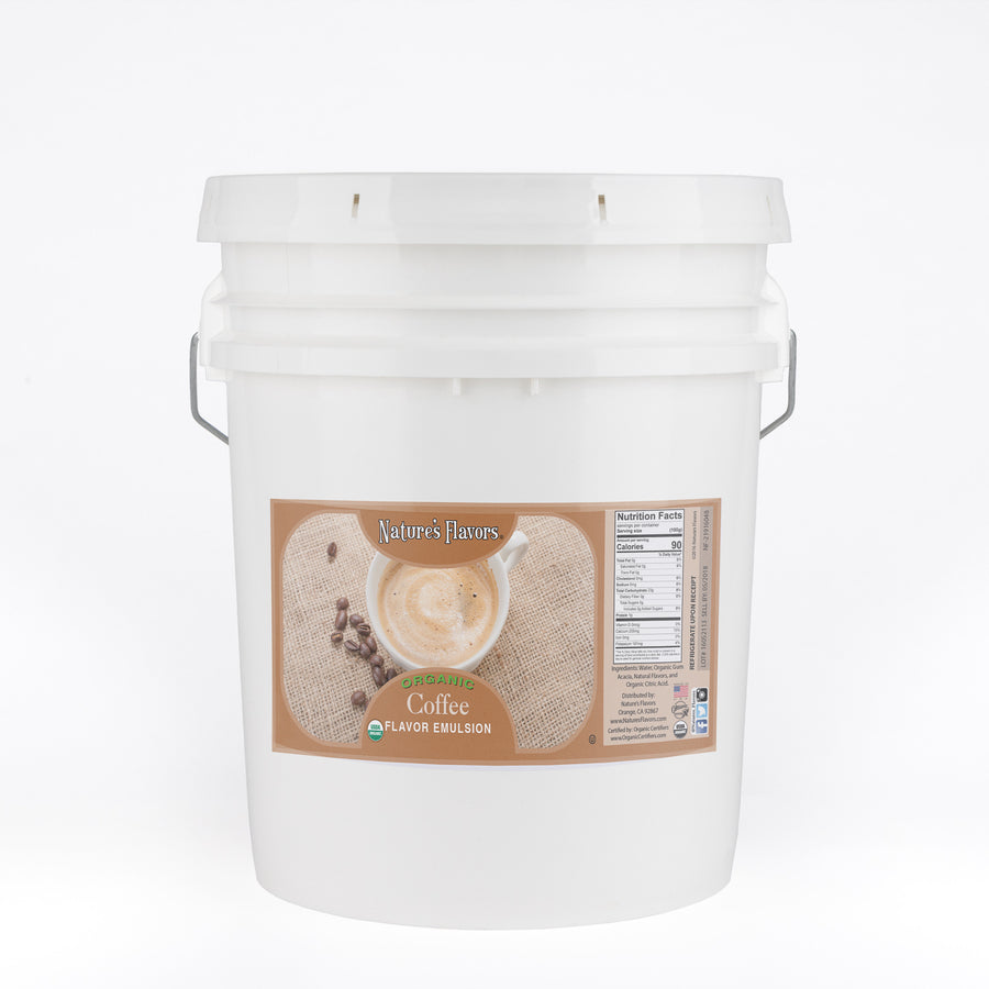Coffee Flavor Emulsion for High Heat Applications, Organic