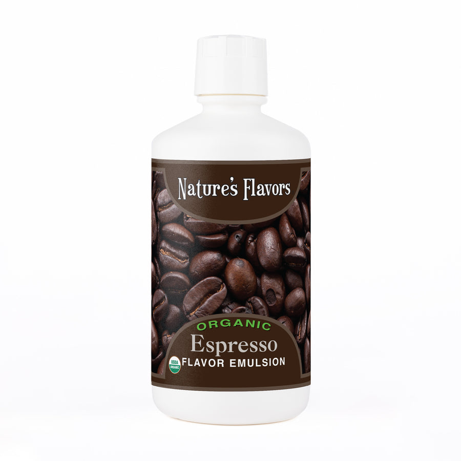 Espresso Flavor Emulsion for High Heat Applications, Organic