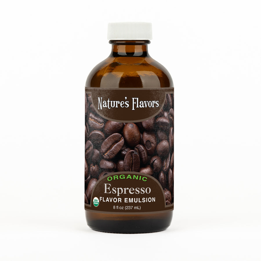 Espresso Flavor Emulsion for High Heat Applications, Organic