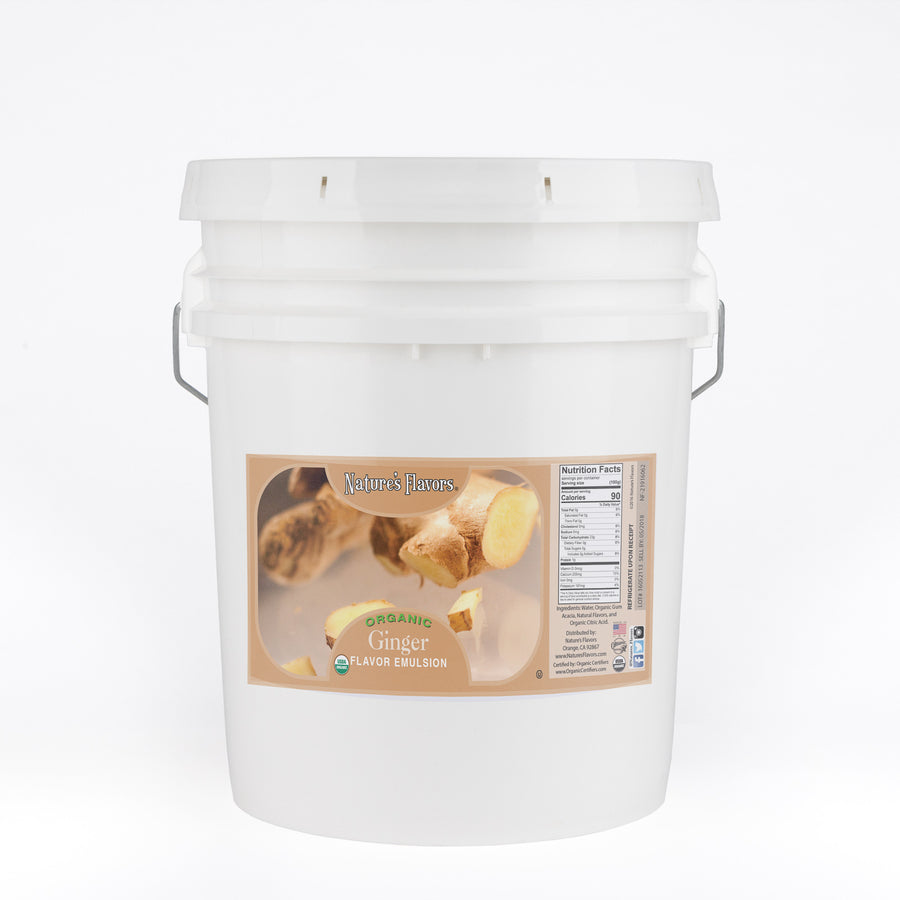Ginger Flavor Emulsion for High Heat Applications, Organic