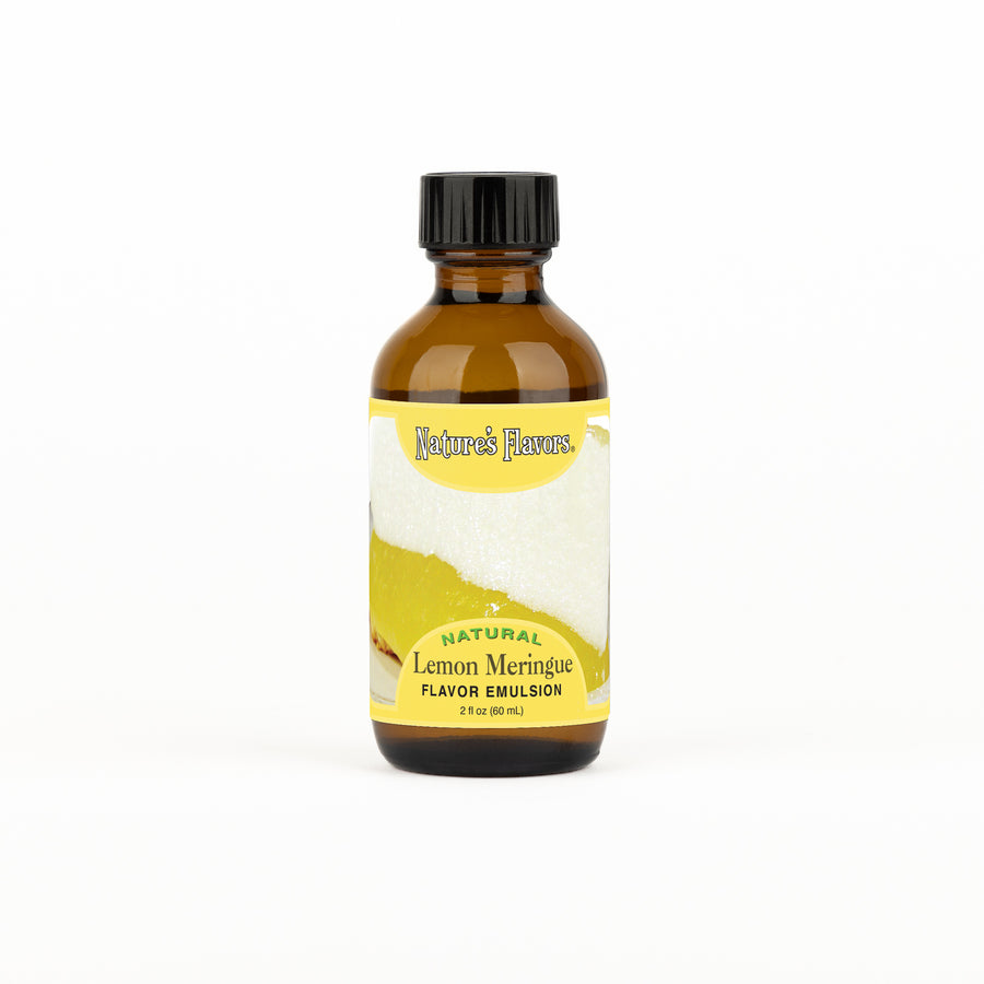 Lemon Meringue Flavor Emulsion for High Heat Applications