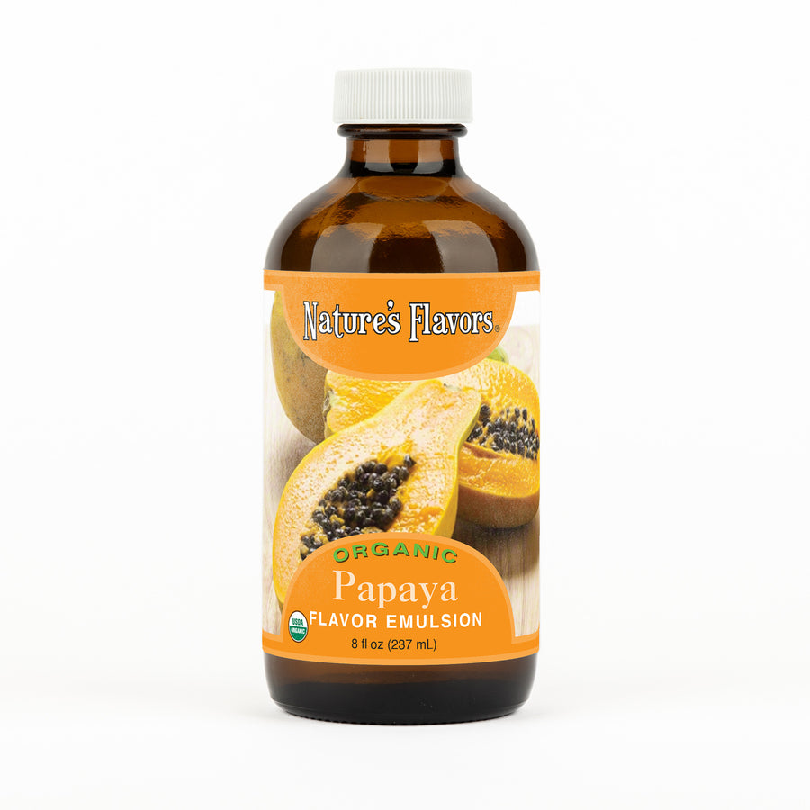 Papaya Flavor Emulsion for High Heat Applications, Organic