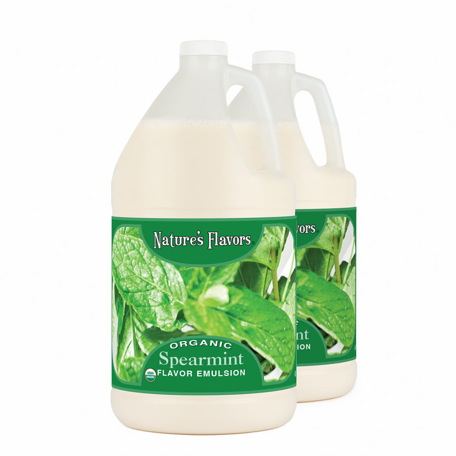 Spearmint Flavor Emulsion for High Heat Applications, Organic
