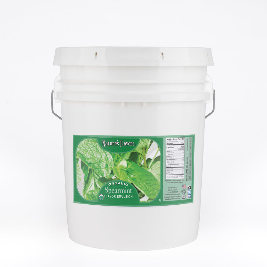 Spearmint Flavor Emulsion for High Heat Applications, Organic