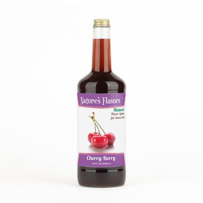Cherry Berry Snow Cone Syrup, Natural