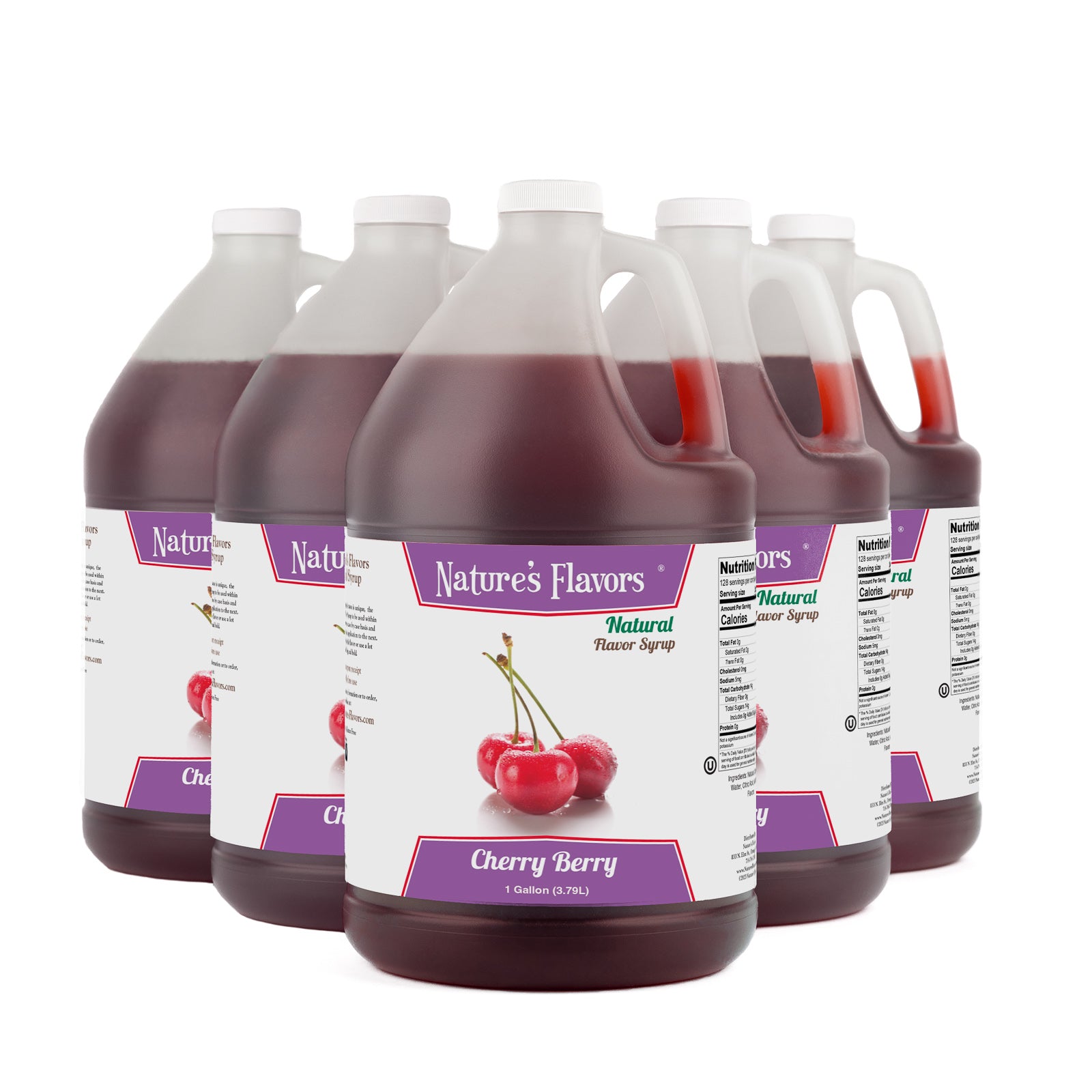 Natural Cherry Berry Syrup – Nature's Flavors