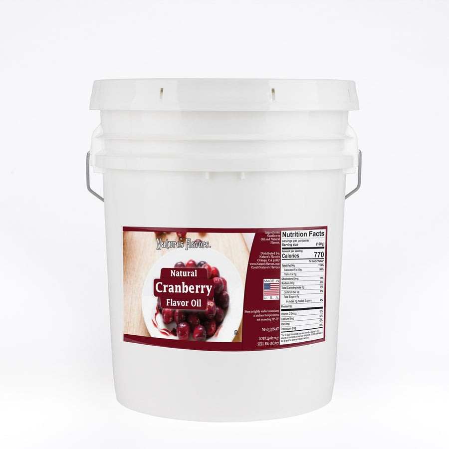 Cranberry Flavor Oil, Natural