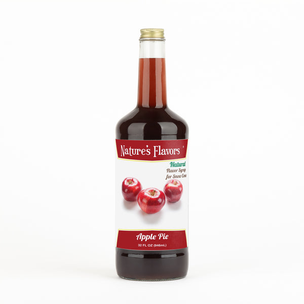 Apple Pie Snow Cone Syrup, Natural
