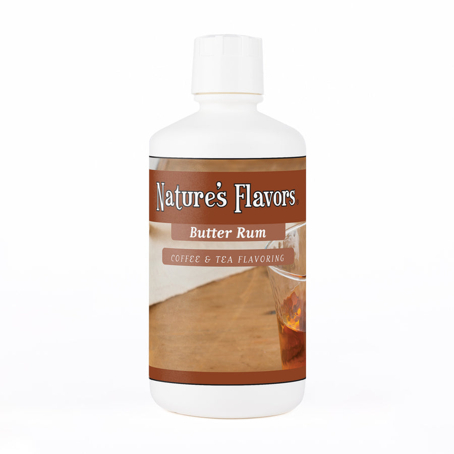 Butter Rum Coffee and Tea Flavor without Diacetyl