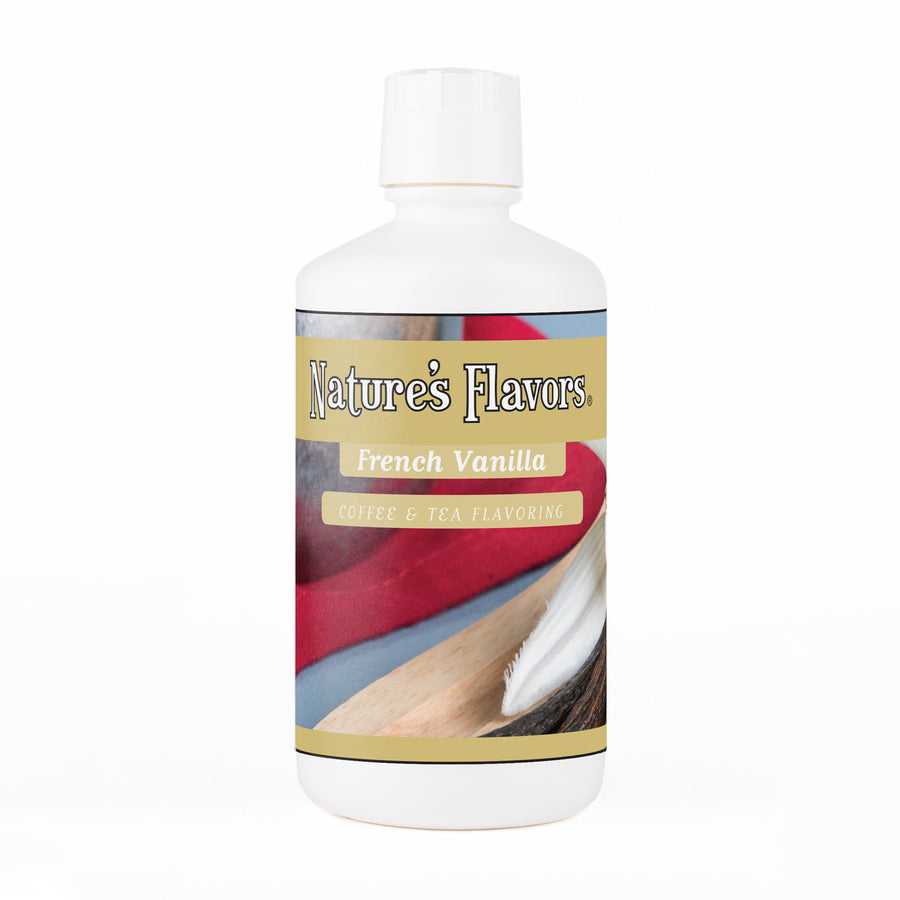 Organic French Vanilla Coffee and Tea Flavoring Without Diacetyl