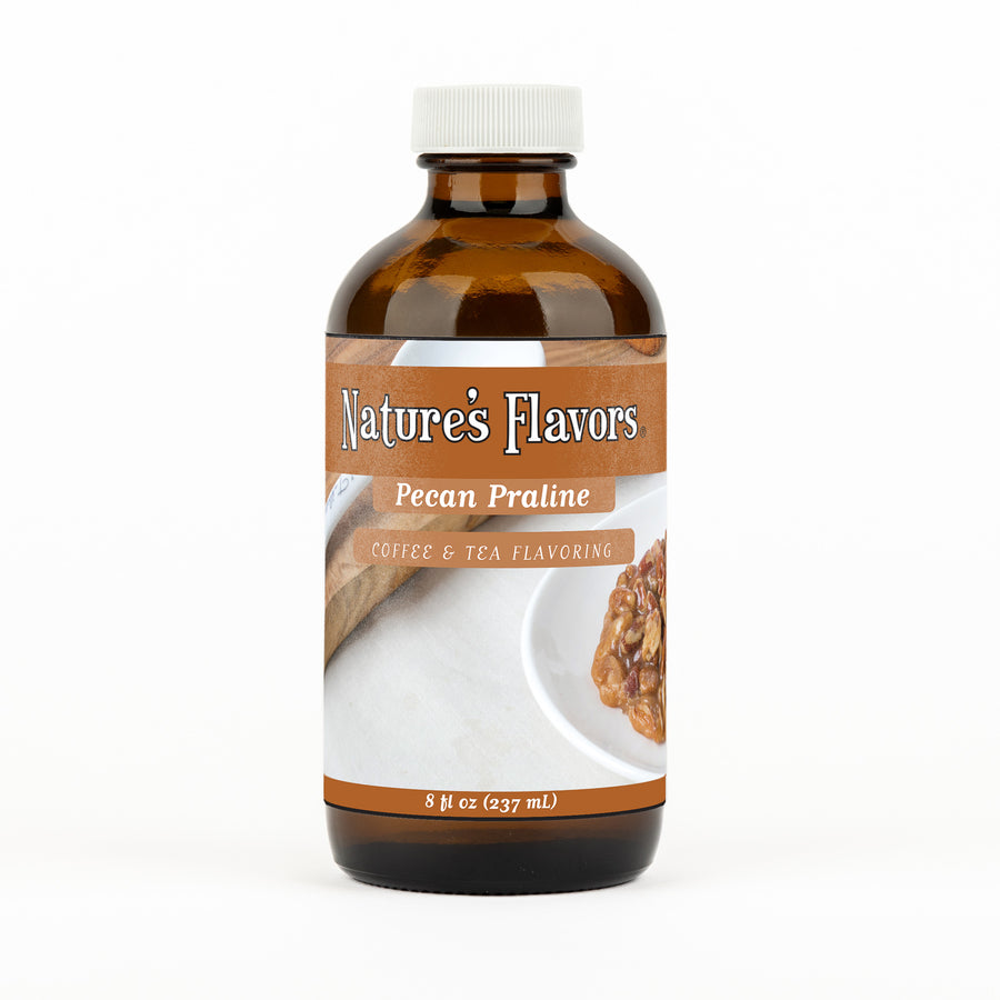 Organic Pecan Coffee and Tea Flavor Without Diacetyl