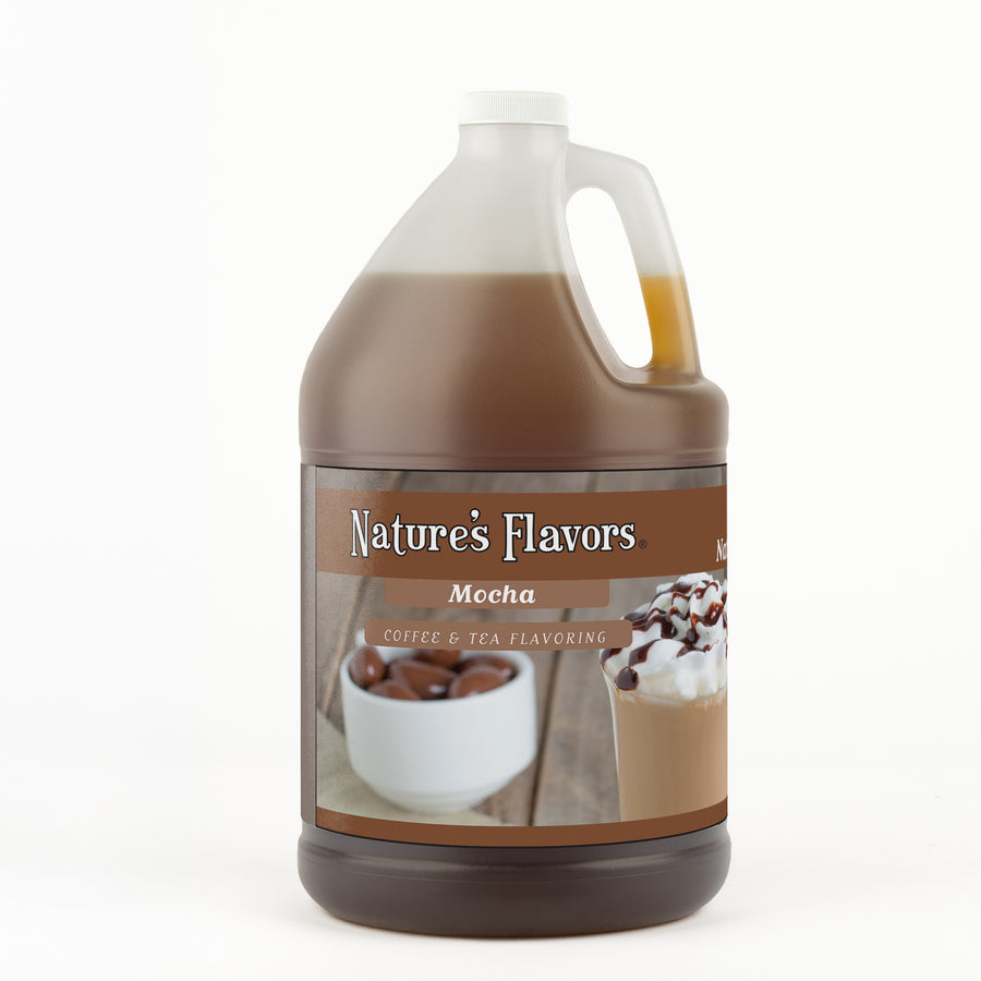 Mocha Coffee and Tea Flavoring Without Diacetyl