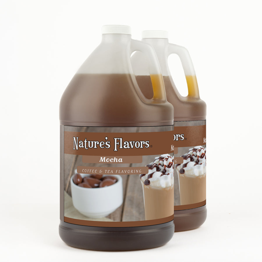 Mocha Coffee and Tea Flavoring Without Diacetyl