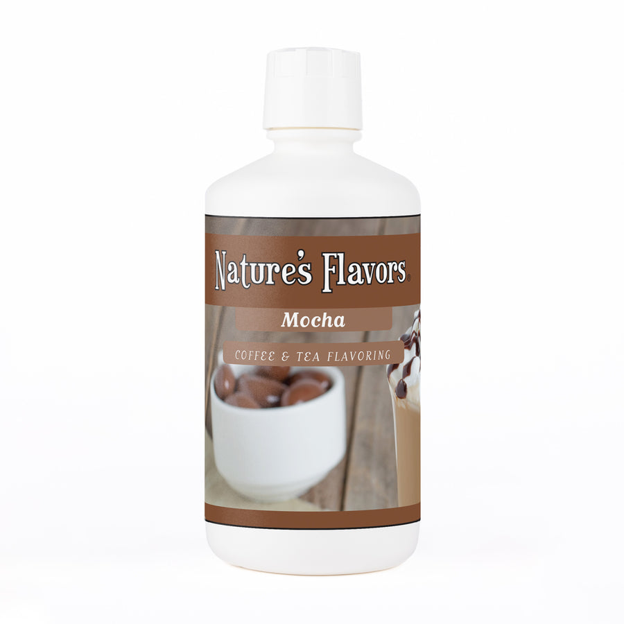 Mocha Coffee and Tea Flavoring Without Diacetyl