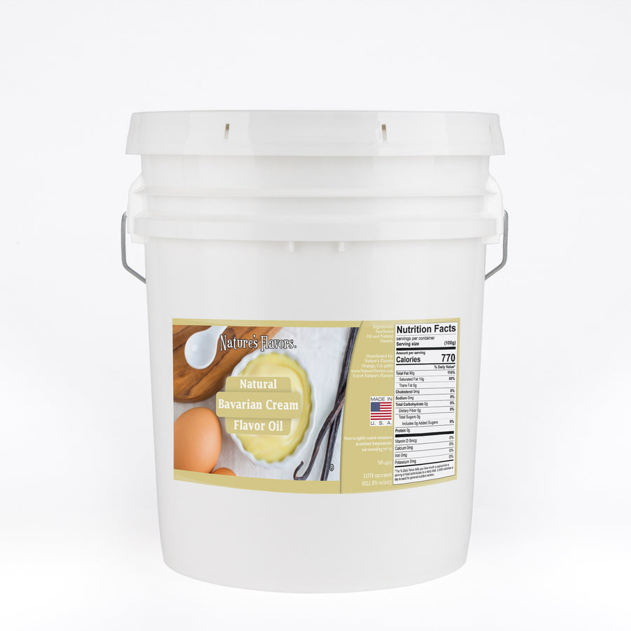 Bavarian Cream Flavor Oil, Natural