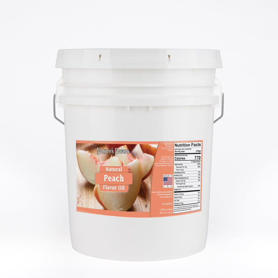 Peach Flavor Oil, Natural