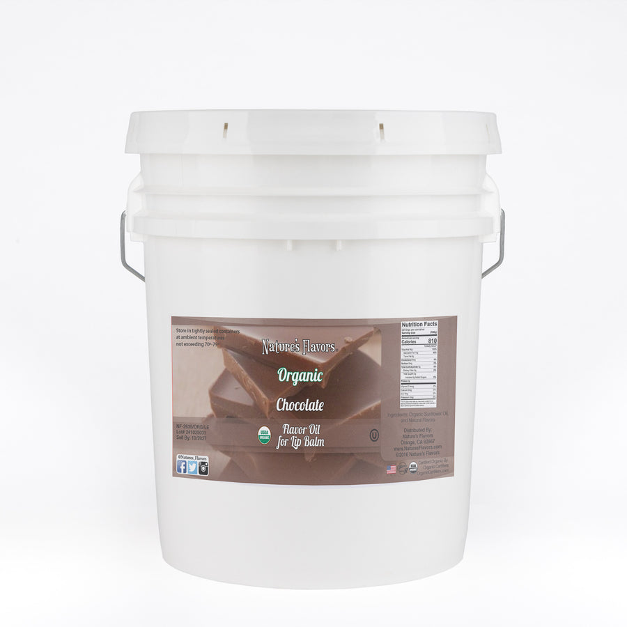 Organic Chocolate Flavor Oil for Lip Balm