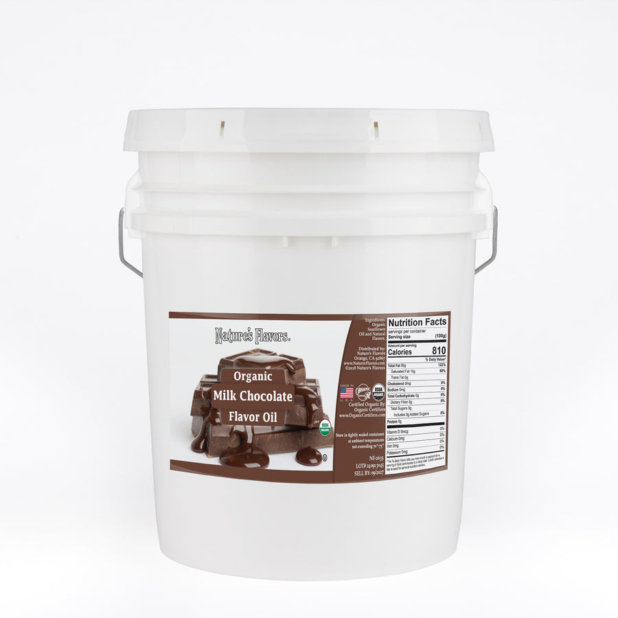 Milk Chocolate Flavor Oil, Organic