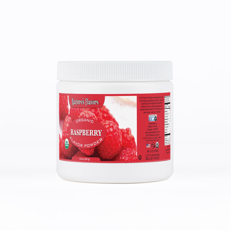 Raspberry Flavor Powder, Organic