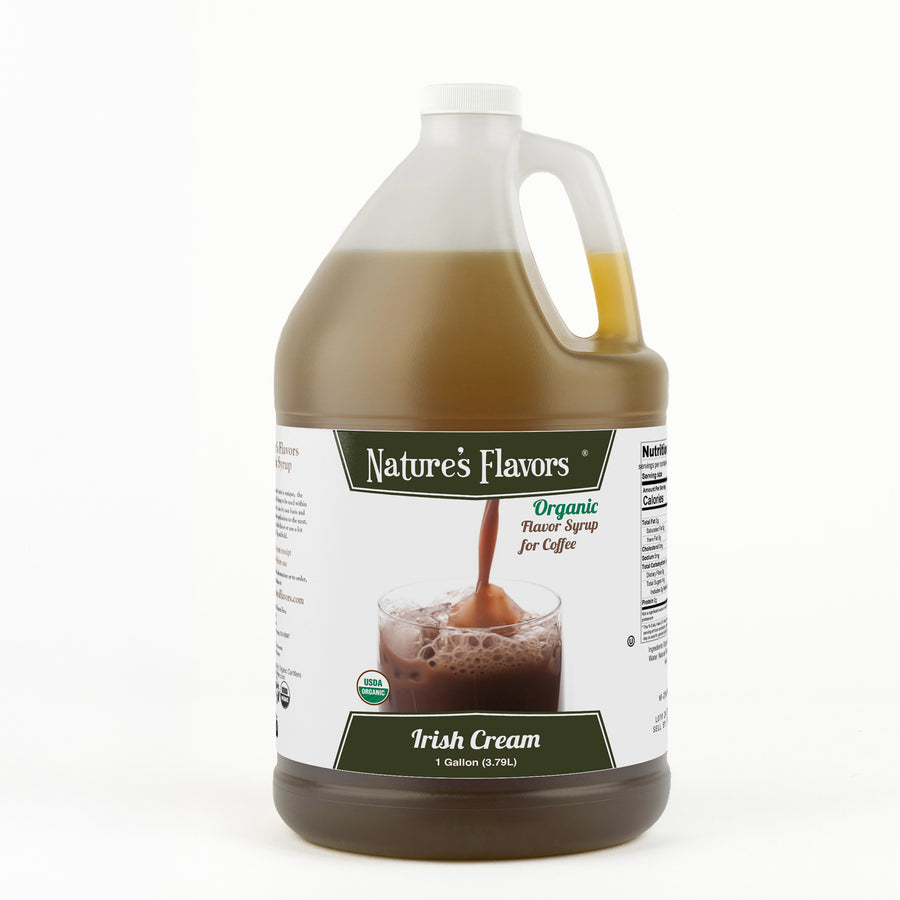 Irish Cream Coffee Syrup, Organic