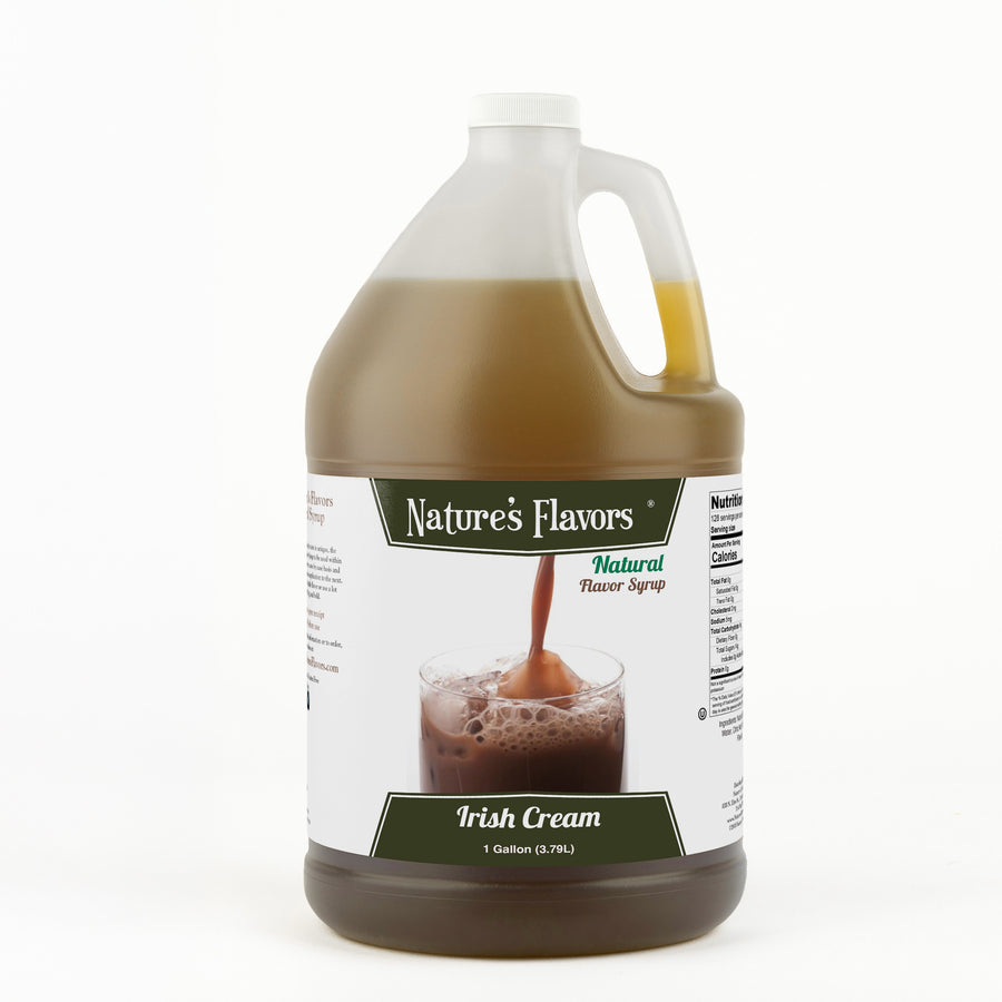Irish Cream Syrup, Natural
