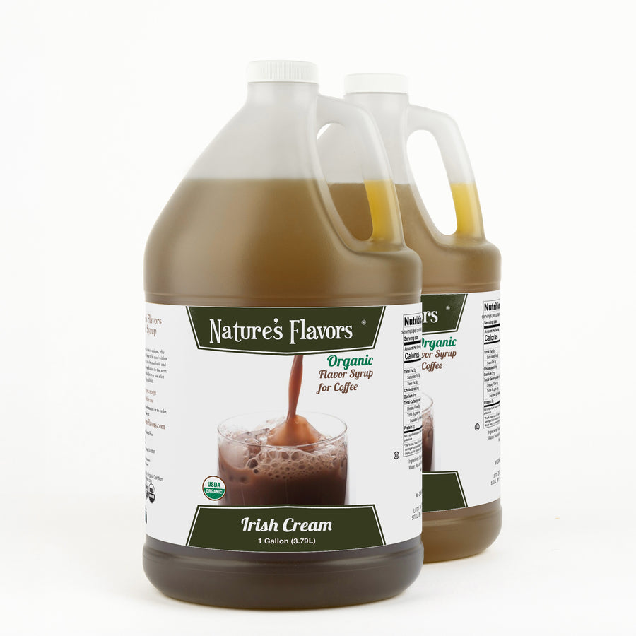 Irish Cream Coffee Syrup, Organic