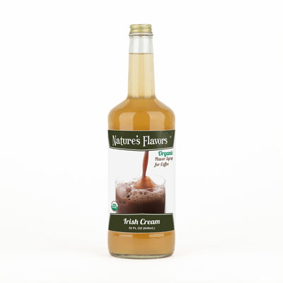 Irish Cream Coffee Syrup, Organic