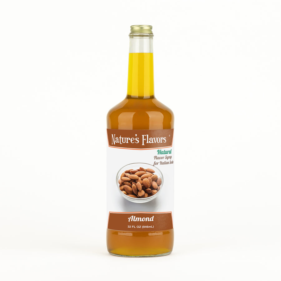 Almond Italian Soda Syrup, Natural