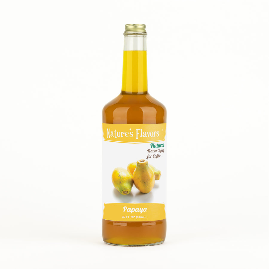 Papaya Coffee Syrup, Natural