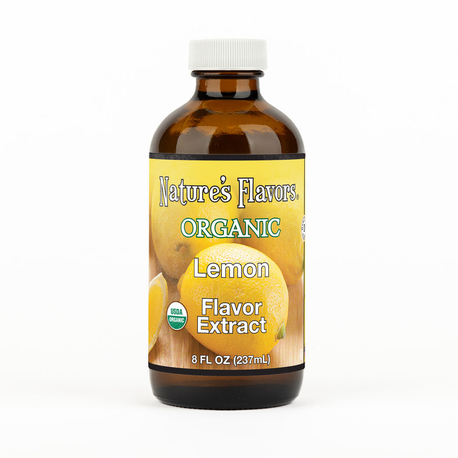 Organic Lemon Flavor Extract Without Diacetyl (Top Notes)