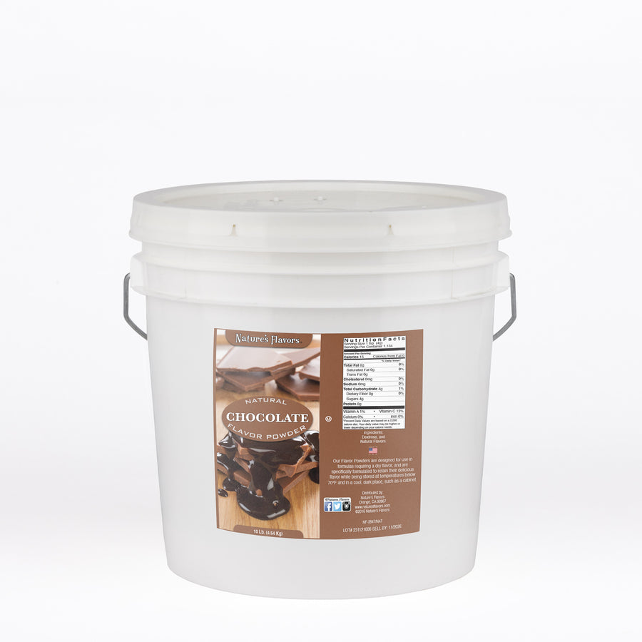 Nature's Flavors Natural Chocolate Flavor Powder 10lb