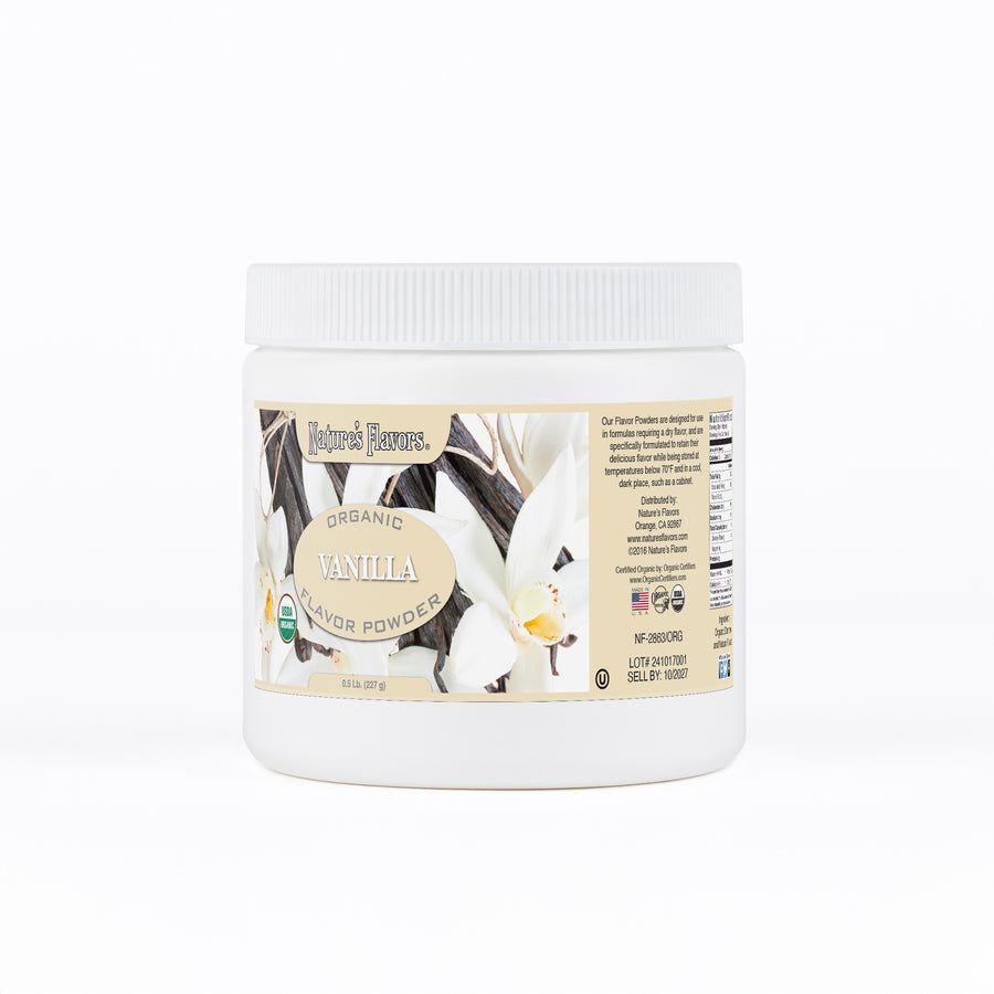Vanilla Flavor Powder, Organic