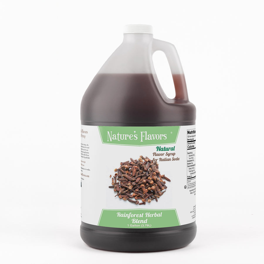 Rainforest Herbal Blend Italian Soda Syrup, Natural