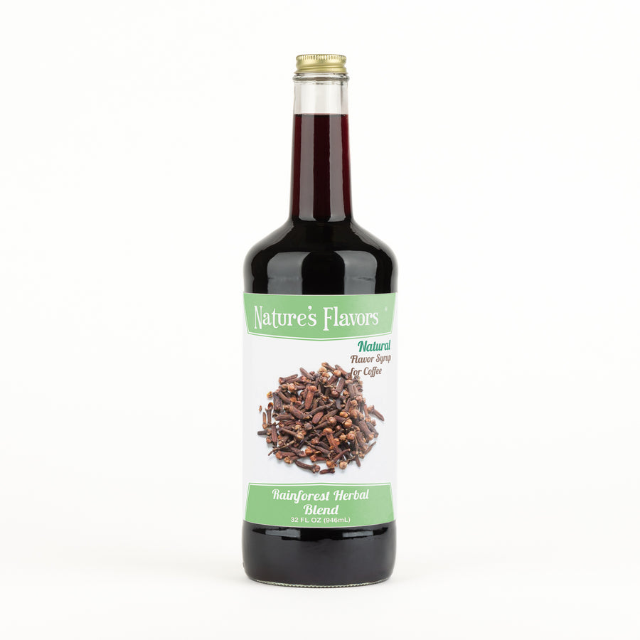 Rainforest Herbal Blend Coffee Syrup, Natural