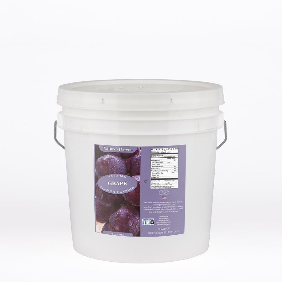 Grape Flavor Powder, Natural