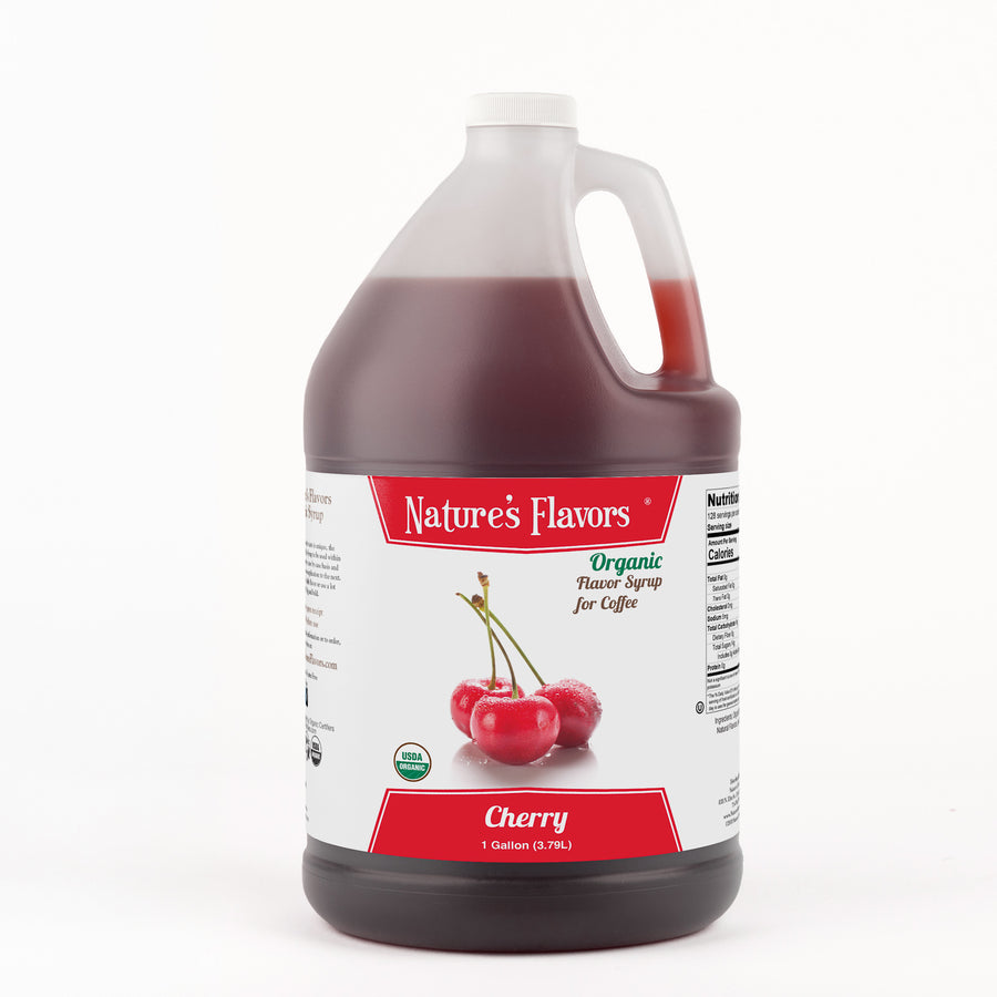 Cherry Coffee Syrup, Organic