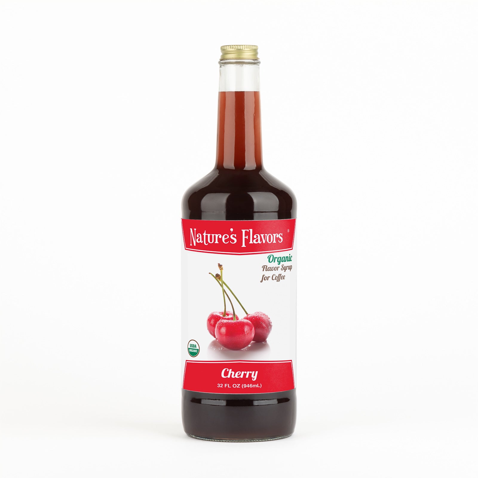 Cherry Coffee Syrup, Organic – Nature's Flavors