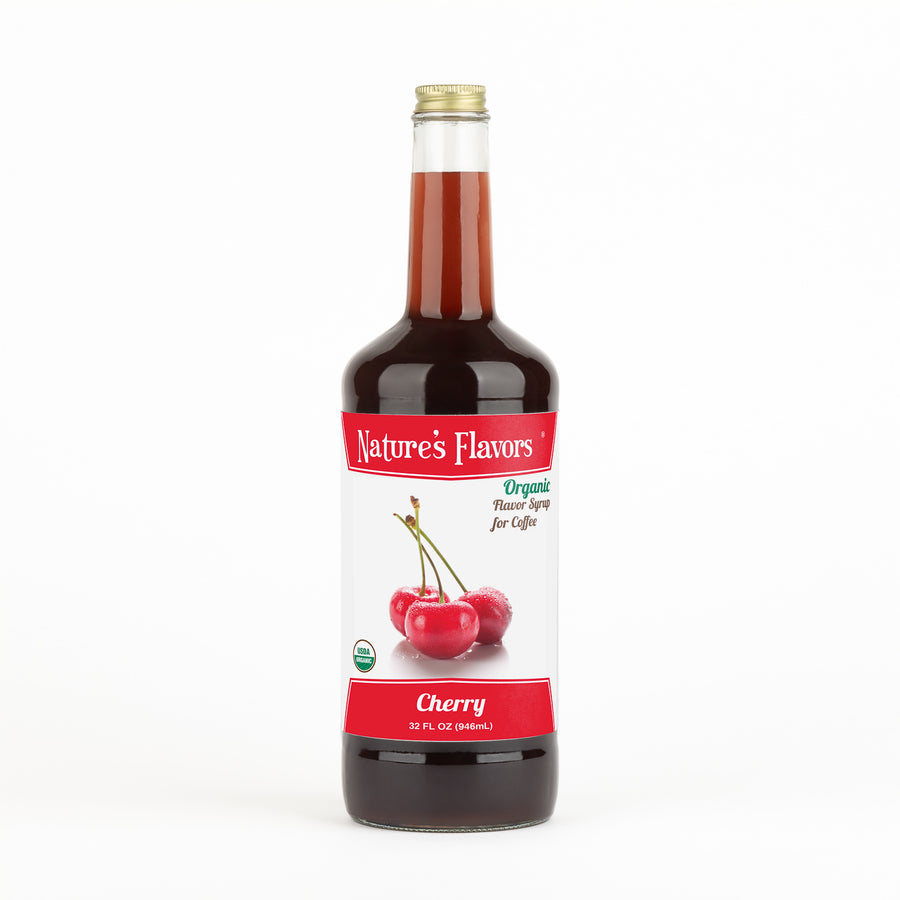 Cherry Coffee Syrup, Organic