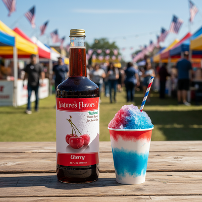 Cherry Snow Cone Syrup, Natural