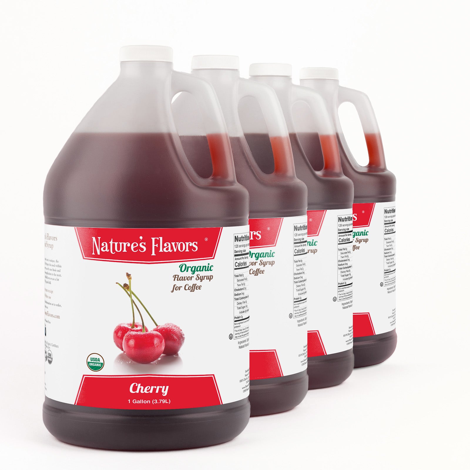 Cherry Coffee Syrup, Organic – Nature's Flavors